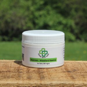 Topical CBD with lid closed